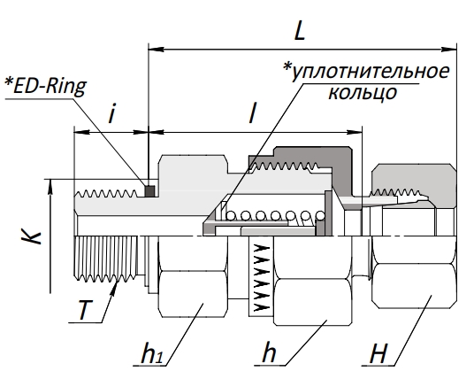 Клапан обратный гидравлический A-FLOW DCV-03GED-12L Клапаны / вентили