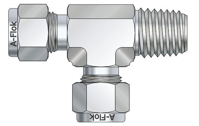 Тройник резьбовой A-FLOW AMT-2-2N Разветвители питания, переходники, адаптеры