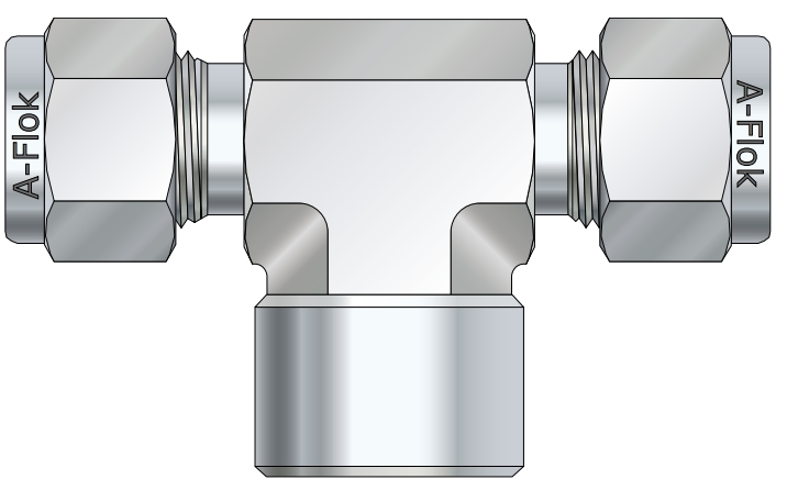 Тройник резьбовой A-FLOW ATF-10-8R Разветвители питания, переходники, адаптеры