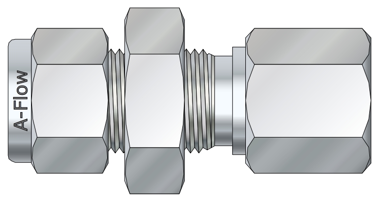 Штуцер резьбовой A-FLOW ABF-4-2N Кабельные вводы и штуцера